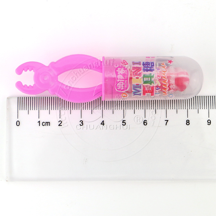 Supply Halal mini tools toy with swirl lollipop hard candy CH