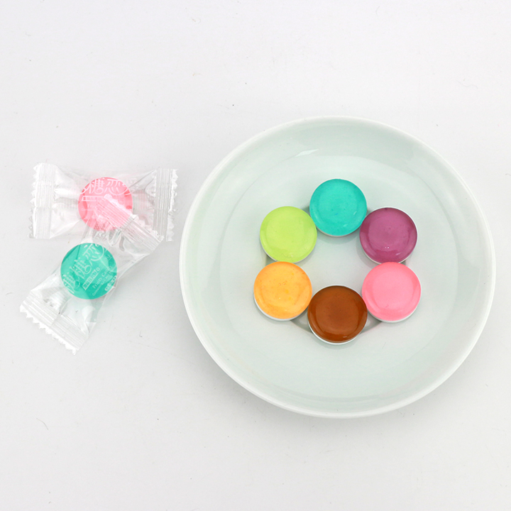 Supply Two-in-one fruit flavored hard candy with Vitamin C