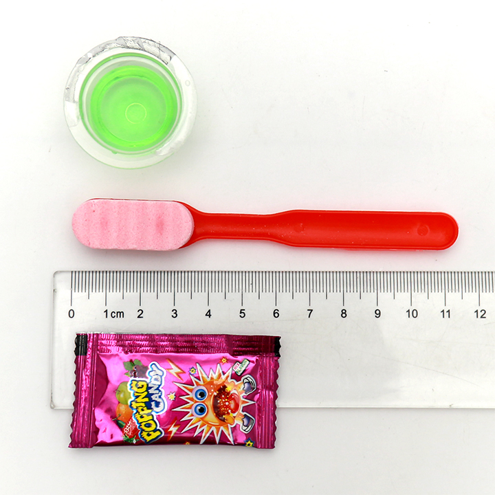 Supply Strawberry flavor pressed candy Toothbrush & Jelly jam