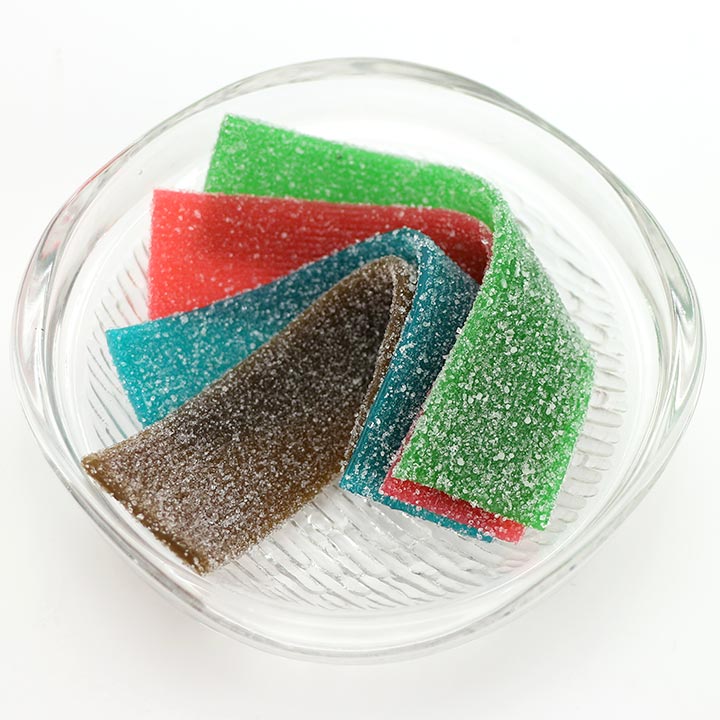 Supply 2-in-1 strawberry, blueberry diamond shaped sugar