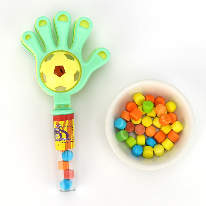 Juego De 10 Campanas De Mano De Plástico Rosas – Medidas 13x6x3 Cm – Idóneas Para Fiestas, Eventos Deportivos Y Animación