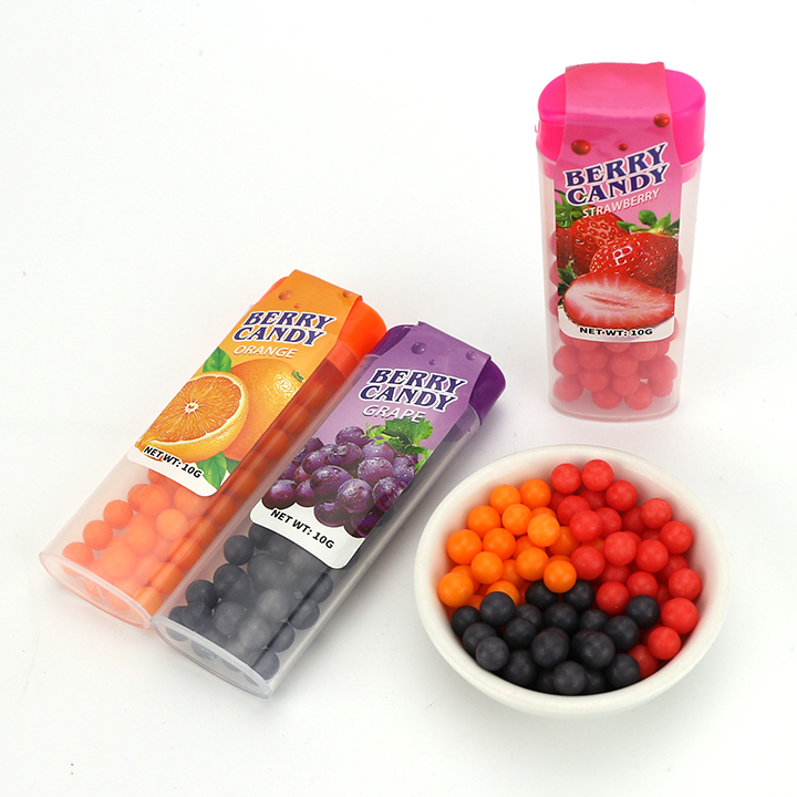CANDY様(12/1) Supply Fruity round ball Berry candy in lighter shaped