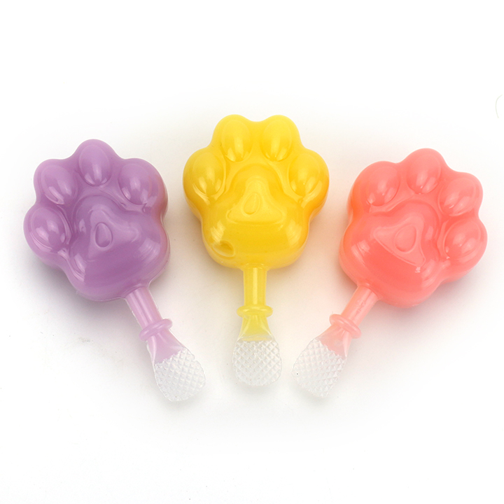 Supply CC jelly cat's paw jelly candy colorful cat paw shape