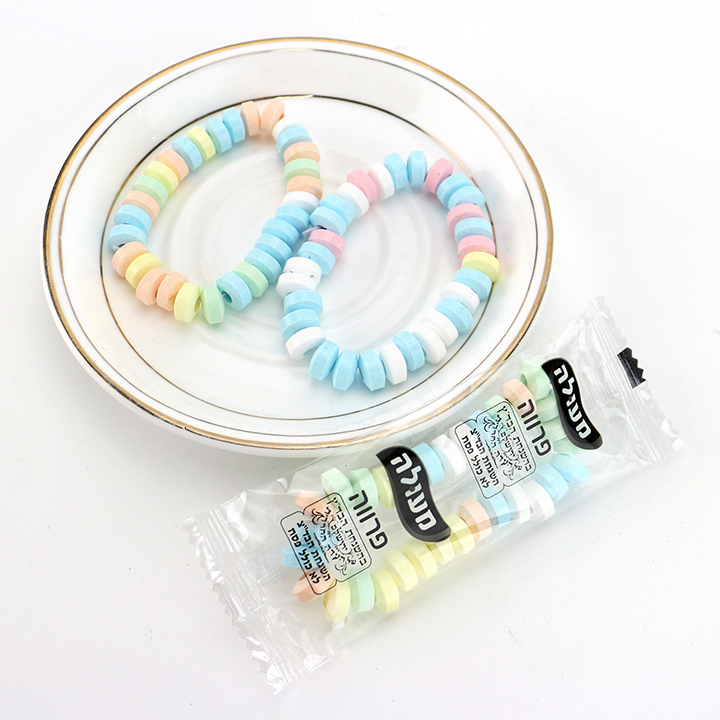 Kosher 12g Dextrose tablet candy bracelet pressed candy CH-Z233