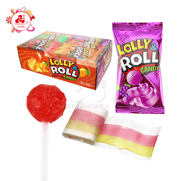 CANDY CANDY 2種　トランプ 54枚入り 2-in-1 Two-Tone Fruit Flavor Hard Lollipop with Sour Pressed