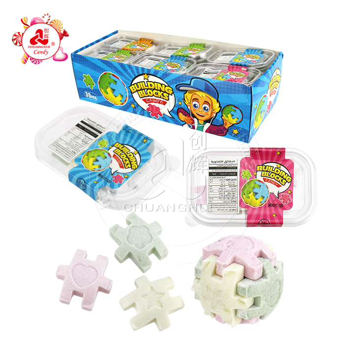 Supply Halal 7g dry eating Milk Block pressed candy block CH