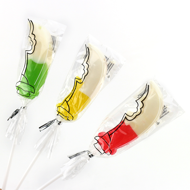 2 colors Falchion broadsword shape lollipop big knife candy CH-BP072