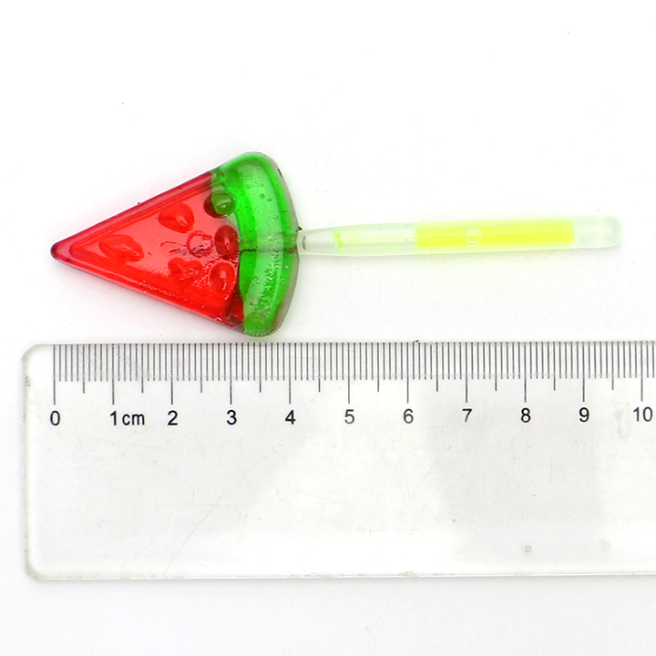 Supply HALAL 2 In 1 Watermelon slice Neon light lollipop