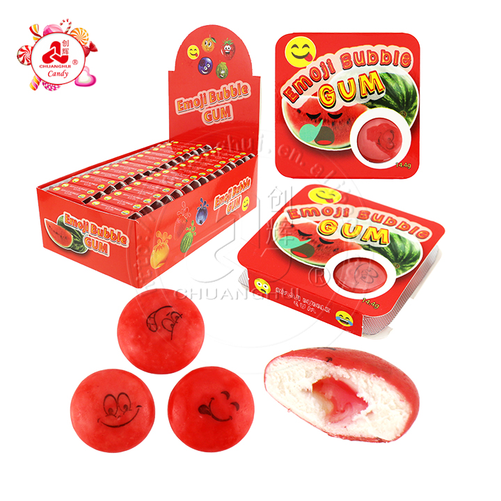 Factory Wholesale Halal Plastic Jar Big Ball Bubble Gum - China Bubble Gum,  Fruit Chewing Gum