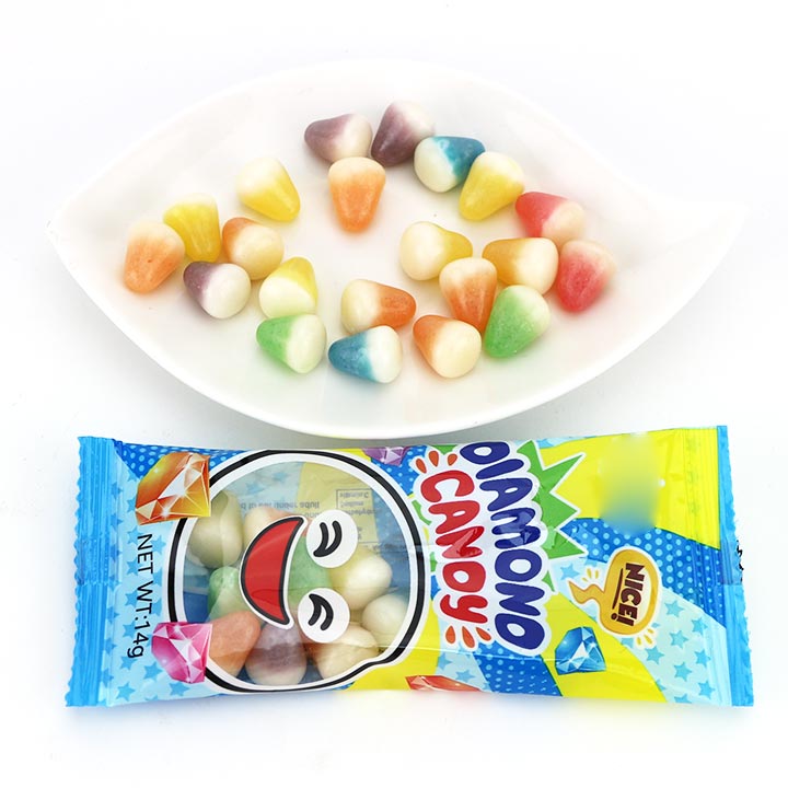 Supply Halal fruit flavored cone shaped jelly beans chewy soft candy CH J426 Wholesale Factory Guangdong Chuanghui Foodstuffs Co. Ltd