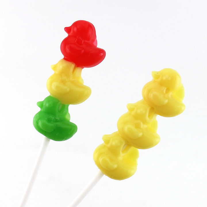 15g Cartoon duck animal shaped string lollipops CH-BP092