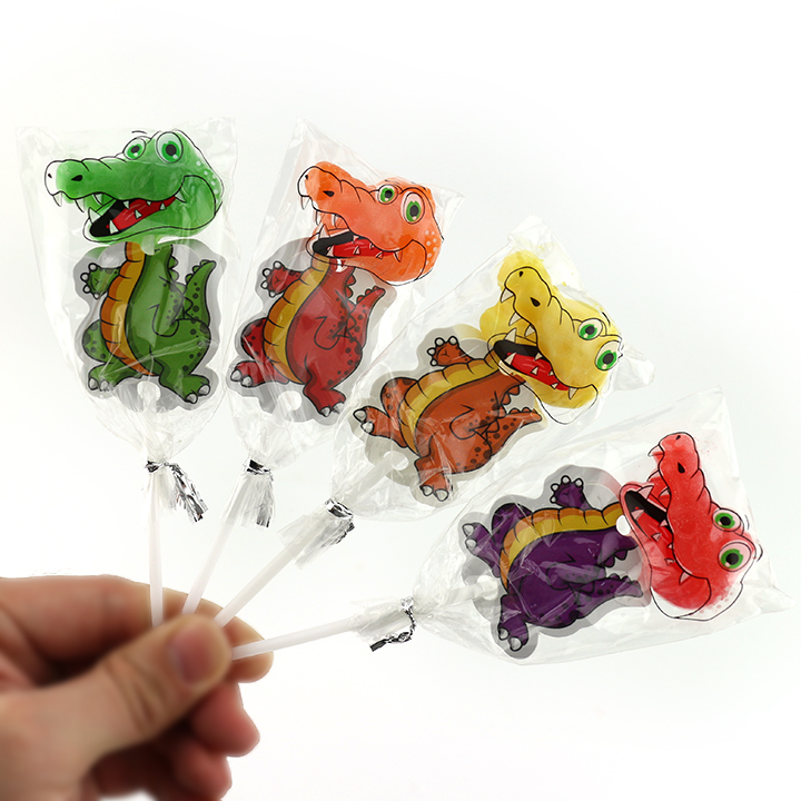 野獣王国/CANDY Supply 12g cartoon crocodile head animal shaped hard