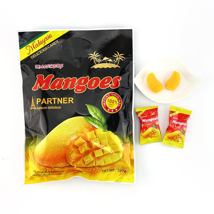 Mangoes mango shape jelly Fudge soft candyCH-J452
