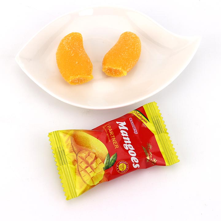 Mangoes mango shape jelly Fudge soft candyCH-J452