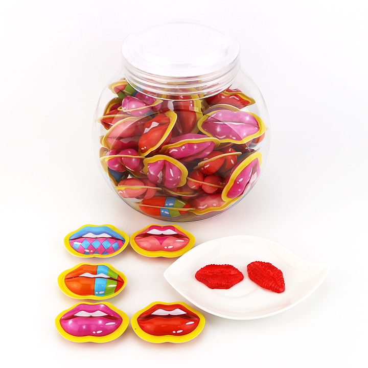3D Lip shape jelly soft gummy candyCH-J476