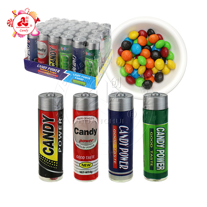 Battery Candy Power chocolate bean candy ih battery bottleCH-N649