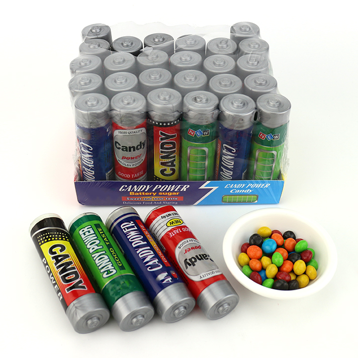 Battery Candy Power chocolate bean candy ih battery bottleCH-N649