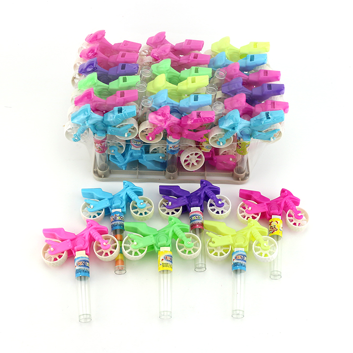 Toy Motorcycle whistle candy toy CH-T1208