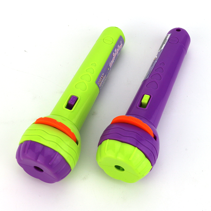 Multi projections Torch christmas slide story flashlight toy candy CH-TB207