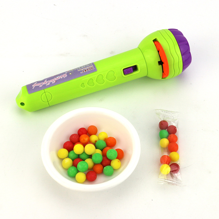 Multi projections Torch christmas slide story flashlight toy candy CH-TB207