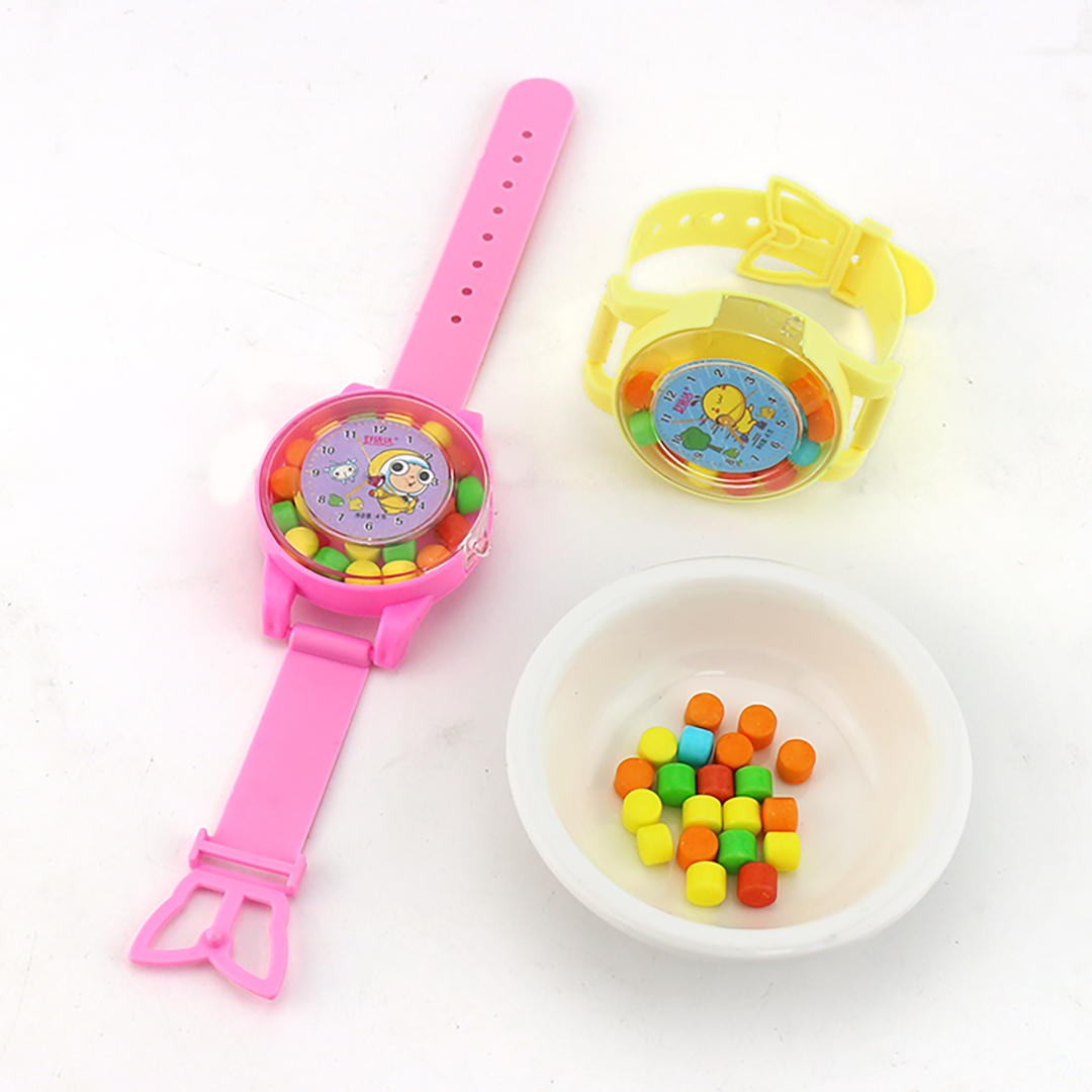 CANDY様(12/1) Supply Cartoon watch shaped candy box toy candy CH-T1219
