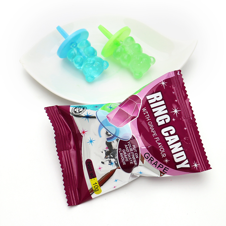 Cartoon little bear shaped ring candy toy CH-T1236