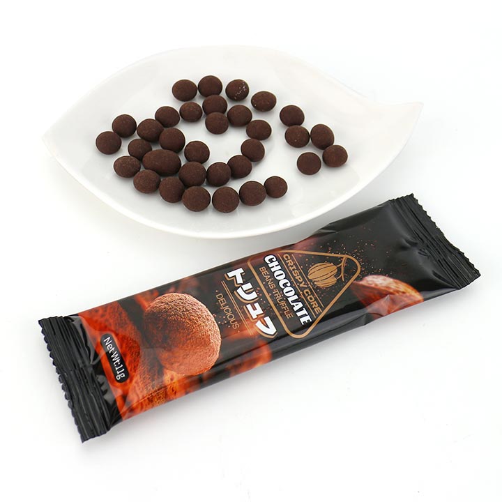 11g choco truffle chocolate bean Crispy core candy CH-BC118