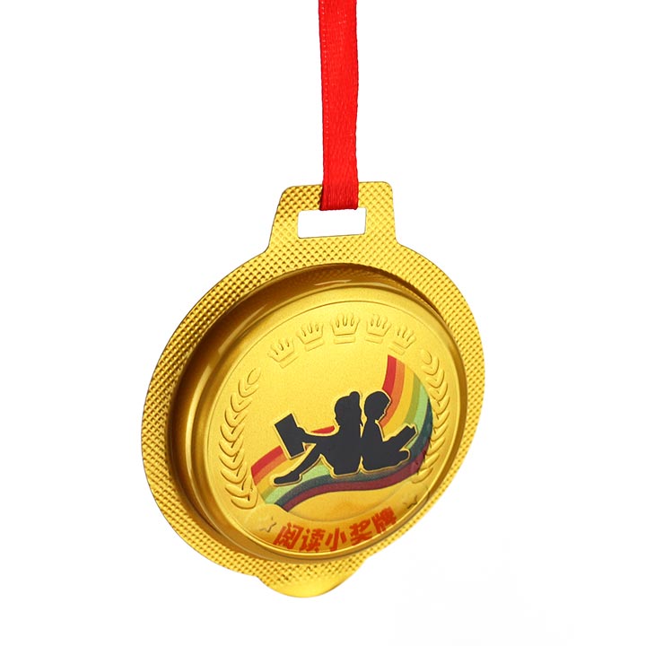 3D Honor Medal shape chewy soft gummy candy CH-J536