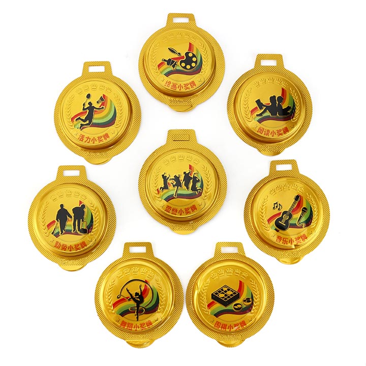 3D Honor Medal shape chewy soft gummy candy CH-J536
