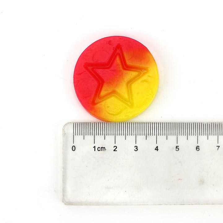3D Honor Medal shape chewy soft gummy candy CH-J536