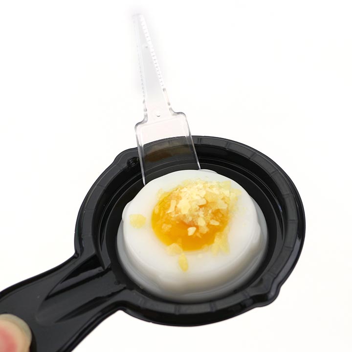 DIY jelly candy fried egg shape jelly pudding with popping candy CH-K281-1