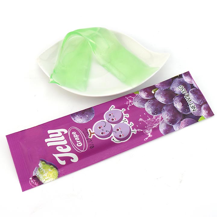 Healthy snacks assorted fruit flavored Konjac jelly pudding strips CH-K282