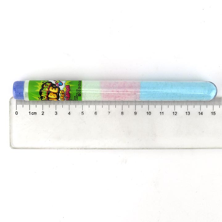 3 in 1 mixed fruity flavors sour powder tube candy in test tube CH-N682