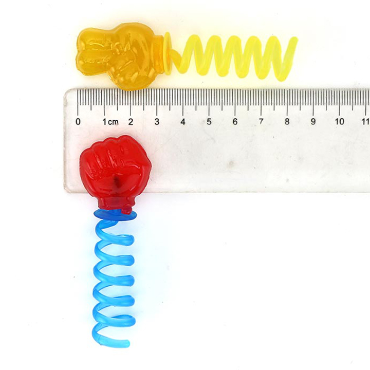 Scissor-stone-cloth guessing game shape finger spring shaking lollipop toy candy CH-T1079-3