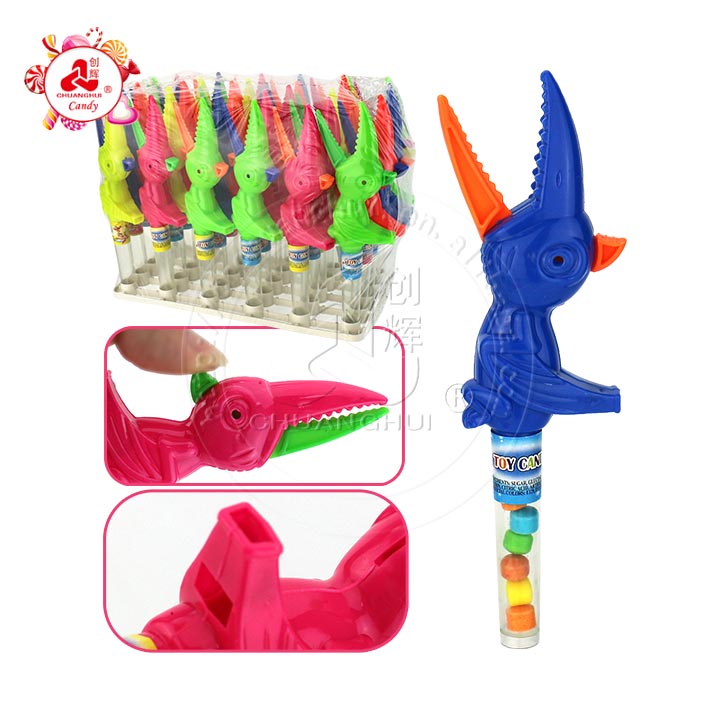 Bird Dinosaur pterosaur shaped clip whistle toy candyCH-T1241