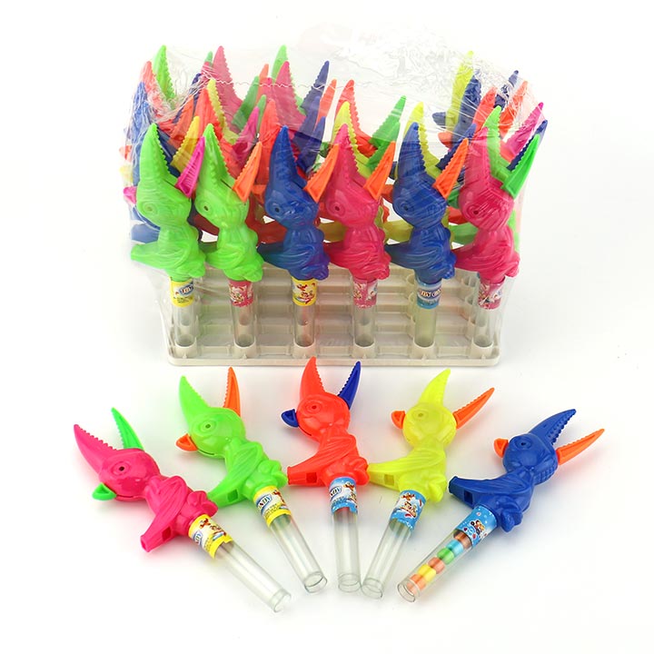 Bird Dinosaur pterosaur shaped clip whistle toy candyCH-T1241