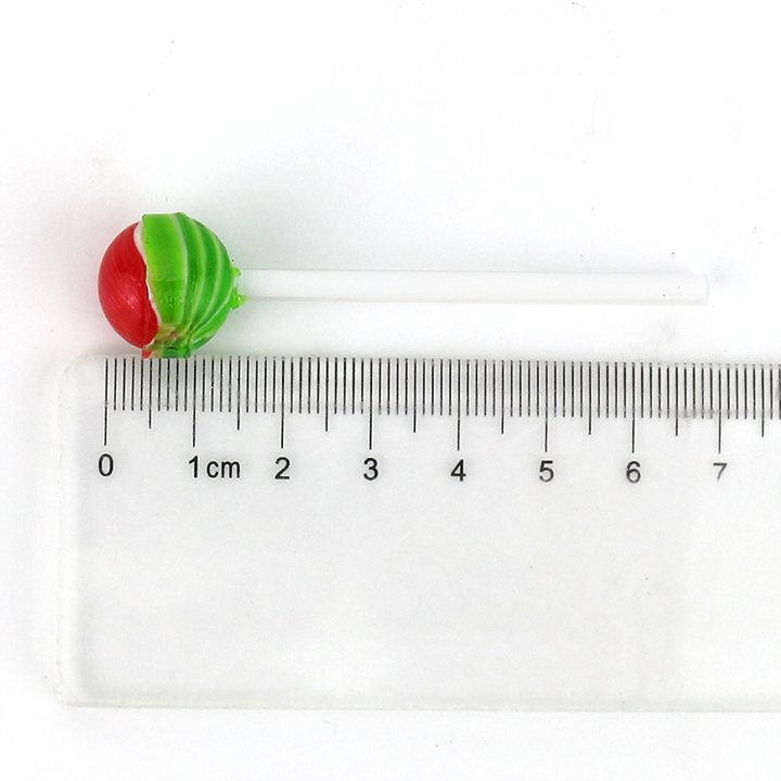 Mini watermelon shaped round ball hard lollipop CH-BP107
