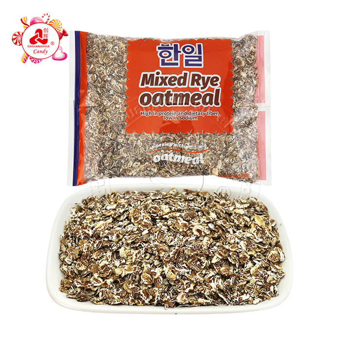 300g bagged Mixed Rye instant black oatmeal organic semi-finished oats CH-D114