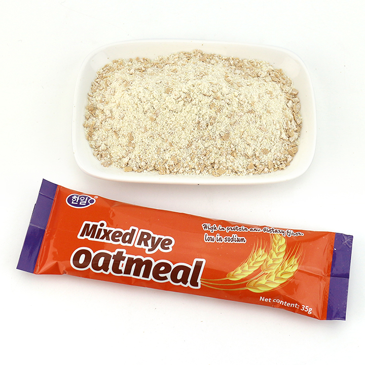 35g instant oatmeal independently packaged milk high calcium organic oats CH-D117