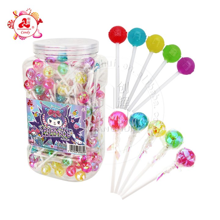 Supply Colorful ball hard 3g Mini Sparkling lollipop CH