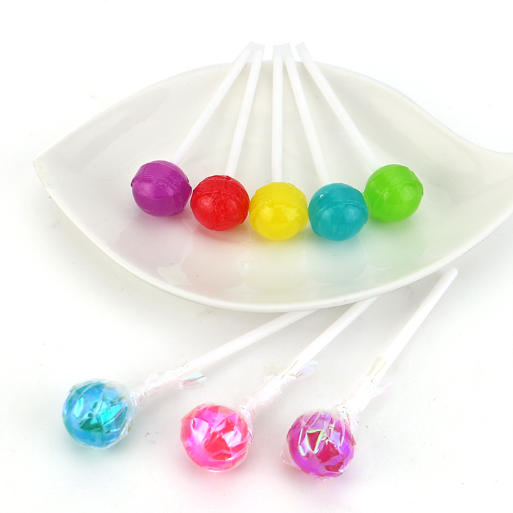 Colorful ball hard 3g Mini Sparkling lollipop CH-BP113
