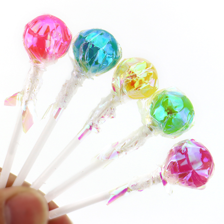 Colorful ball hard 3g Mini Sparkling lollipop CH-BP113