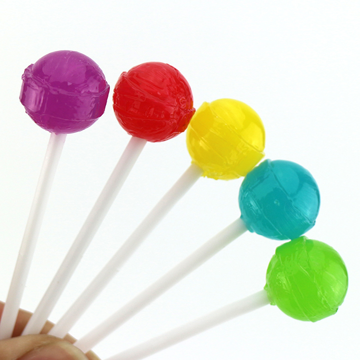 Colorful ball hard 3g Mini Sparkling lollipop CH-BP113