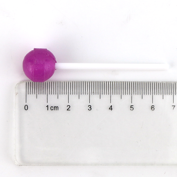 Halloween 3g Mini Eyeball shaped round ball hard lollipop CH-BP115