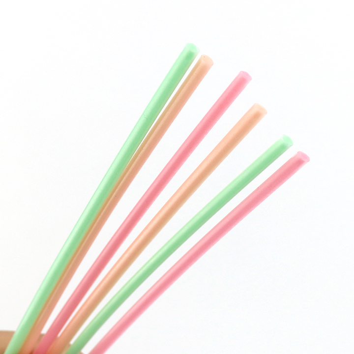 24cm long fruit flavored CC stick straw powder candy CH-C120