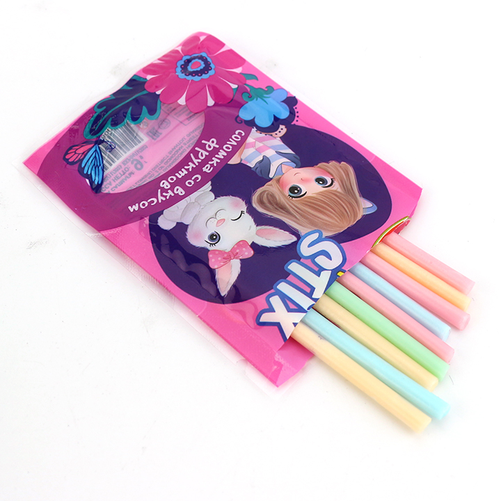 8g fruit flavored CC stick straw powder candy CH-C121