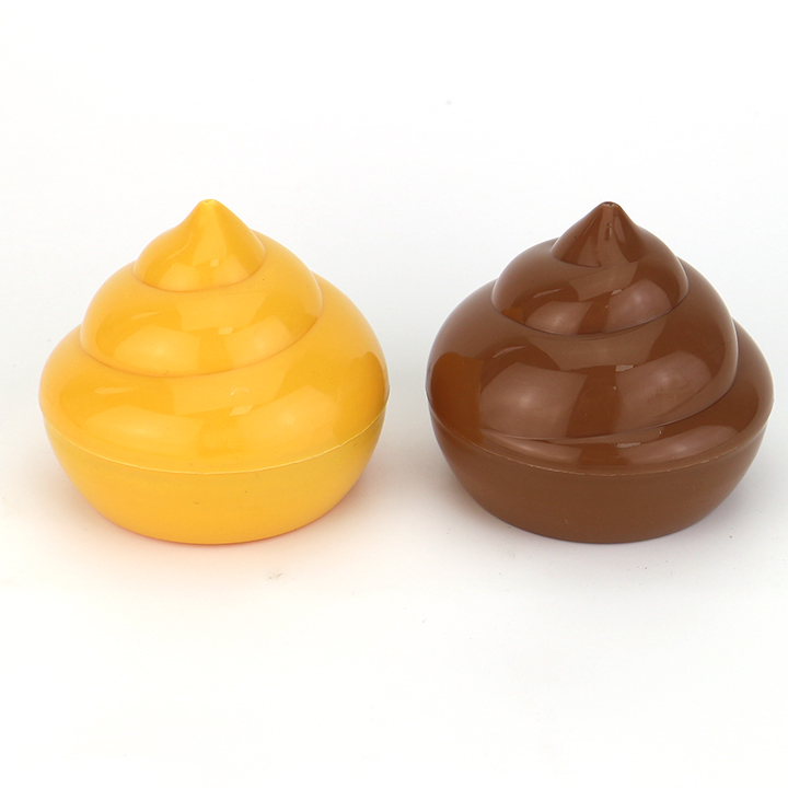 Prank candy 3D poo shape poopoo soft gummy candy with popping candy CH-J537