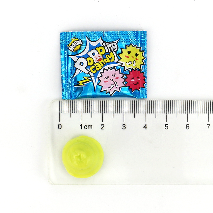 Prank candy 3D poo shape poopoo soft gummy candy with popping candy CH-J537