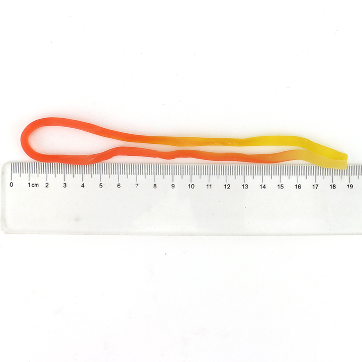 Colorful Rainbow noodle shape rope gel soft gummy candy CH-J542