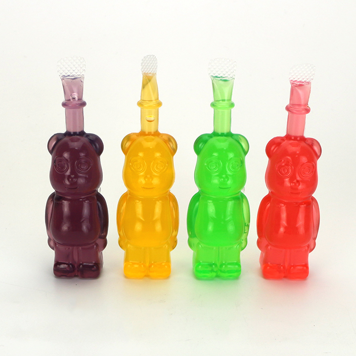 Violent Bear shaped fruit flavored sucking jelly candy CH-K283